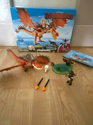 Playmobil Dragons - 9459 - Hakenzahn und Rotzbakke 