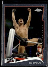 Bo Dallas RC: 2014 Topps Chrome WWE Rookie Card Uncle Howdy #4