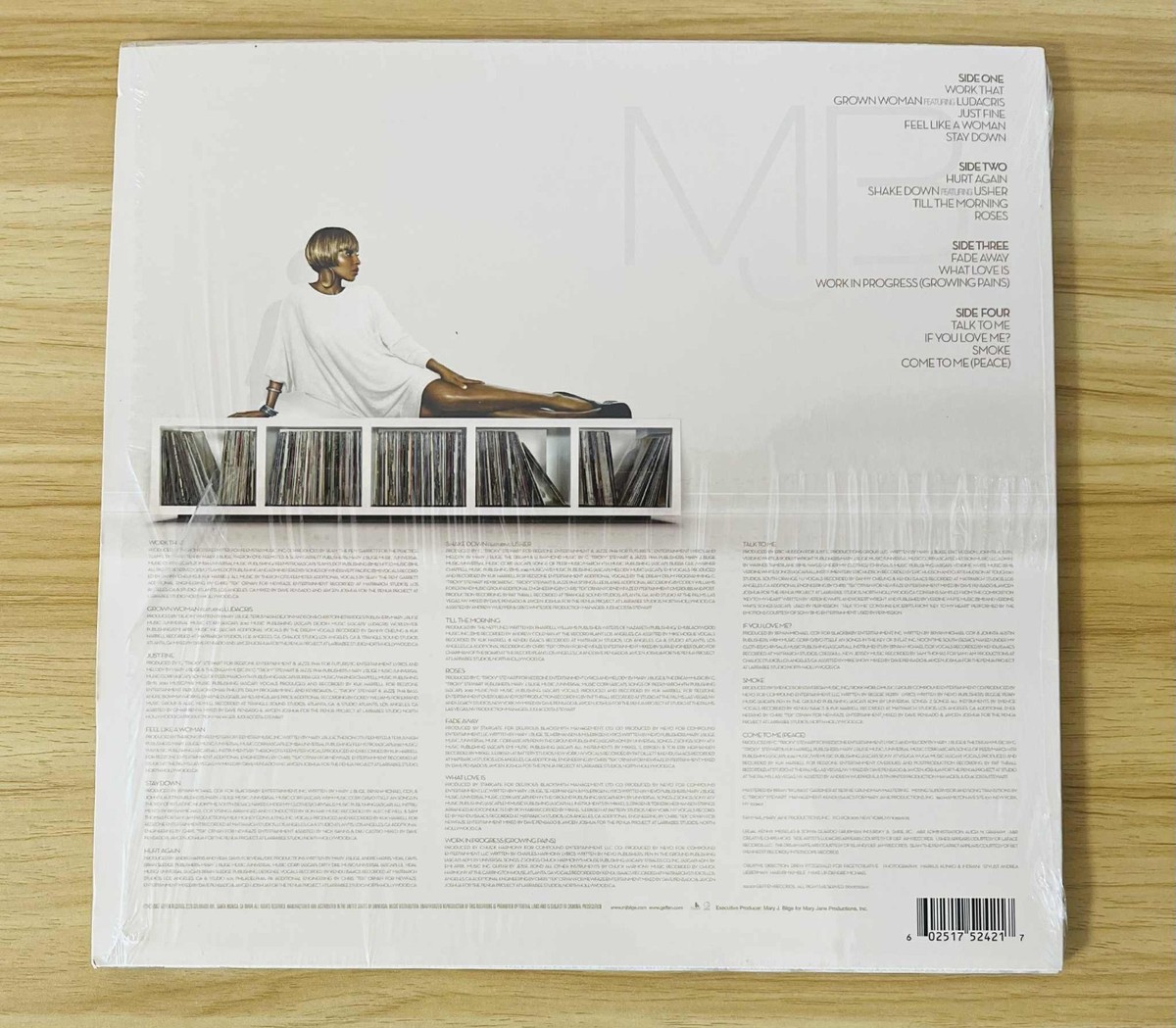 米2LP Mary J Blige Growing Pains B001033301 GEFFEN /00520 Mary J. Blige / Growing Pains 2007 US Original 2LP Geffen Records