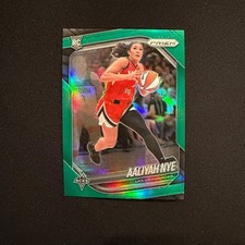2025 Panini WNBA Prizm Aaliyah Nye True Rookie Green SP #15 RC