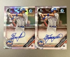 2019 Bowman Chrome Shervyen Newton Refractor 1st Auto /499 + Base Auto #CPA-SN