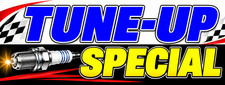 3ft x 8ft TUNE-UP SPECIAL Banner FREE SHIPPING CAN BE PERSONALIZED 