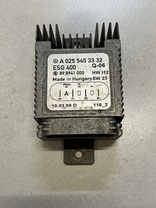 Mercedes SLK R170 Lüftersteuergerät 0255453332 ESG 400