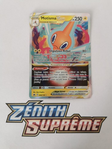 Carte Pokémon MOTISMA Vstar 046/159 Epée et Bouclier EB12.5 Zenith Supreme FR