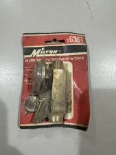 Milton S-638-1 Inline Air Flow Regulator 1/4" F NPT x 1/4" M NPT w/Gauge USA