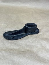 Antique Vintage Cast Iron Shoe Mold Cobbler Anvil Shoe Repair Form Black 6.5  