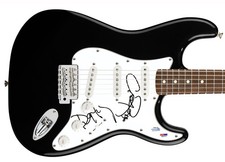 Los Lobos Signed Autographed Guitar ACOA PSA