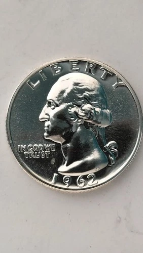 1962 United States Proof Washington Quarter