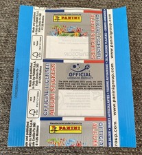 POCHETTE PACK PANINI EURO FOOTBALL 76 FERMEE D EPOQUE RARE