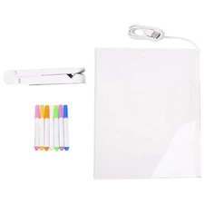 LED Note Board Glowing Acrylic Message Marker board with Light board note