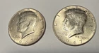 1967 Kennedy Half Dollar, 40% Silver, Lot Of 2