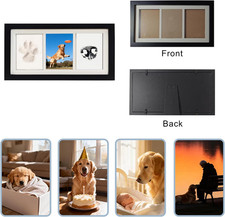 Paw Print Impression Kit Dogs Cats 2 Clay Large Ink Pad Pet Memorial Keepsake