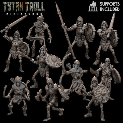 Panzerskelett Miniatur