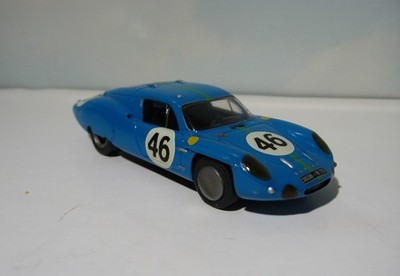 Alpine M64  #46  Mini Racing 1:43 Diecast  1964 Lemans 24 Hour   H. Morrogh