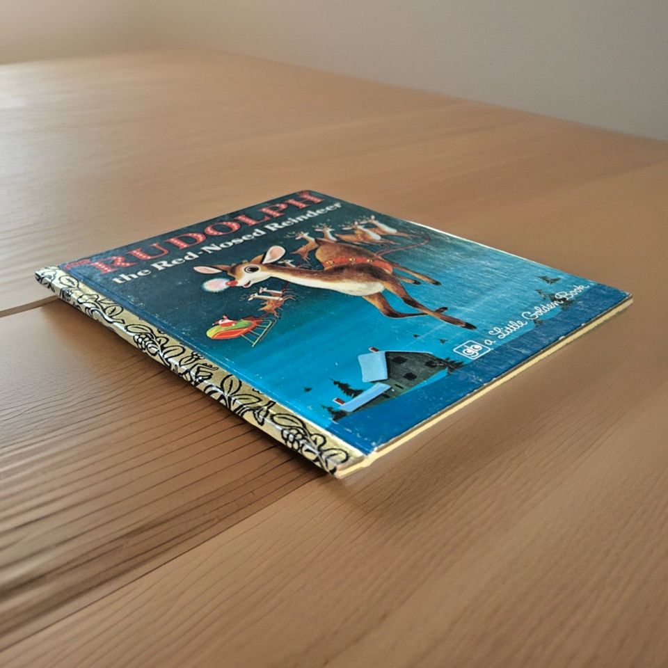 Rudolph The Red-Nosed Reindeer ~ A Little Golden Book ~ 452-1 ~ 1980 | eBay