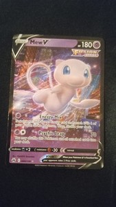 mew v pokemon card value Mew V 113/264
