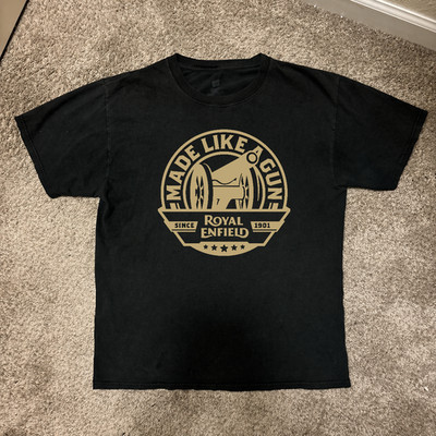 Men's Royal Enfield Motorcycle T-Shirts | 100% Cotton, Stylish & Durable
