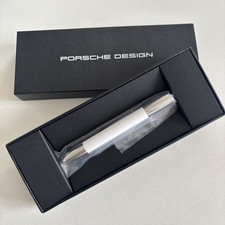 BNIB Genuine Porsche Design White Resin Shake Pen Ballpoint Pen RRP£95