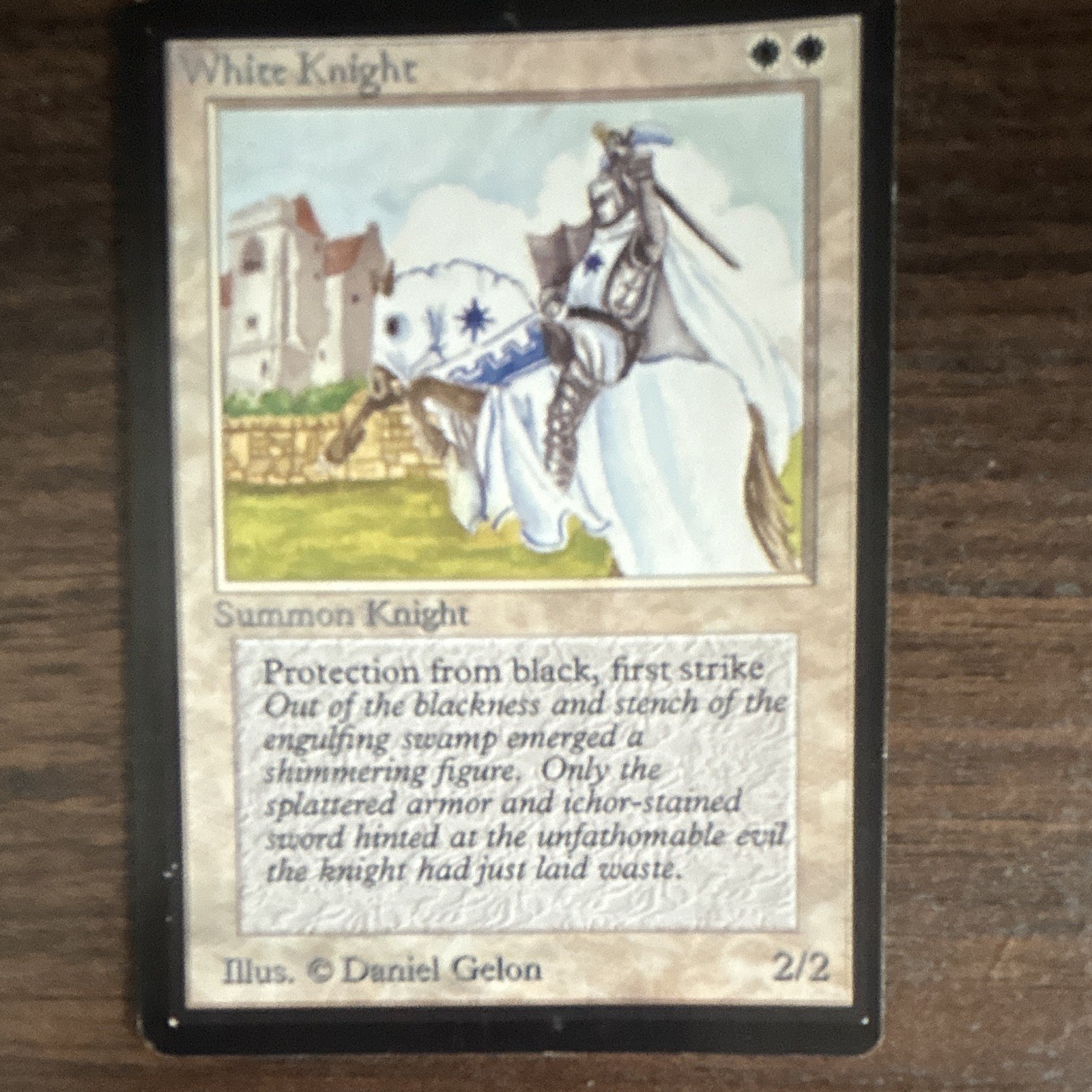 White Knight 1993 Alpha Edition Base Price Guide - Sports Card