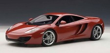 AutoArt Signature 1/18 Scale McLaren MP-12C Red Limited Edition w/Coa, Box