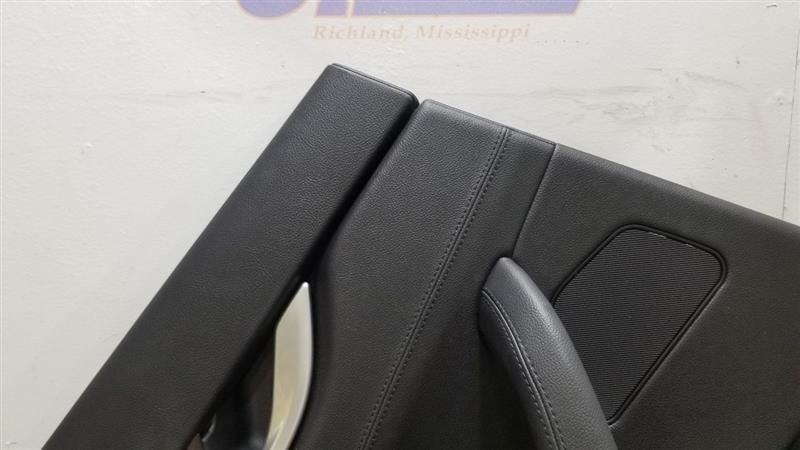 19 2019 MASERATI LEVANTE OEM REAR DOOR TRIM PANEL BLACK DRIVER LEFT 