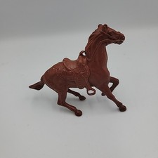 Marx 54mm original 1950/60's rearing saddled horse as shown