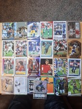 Lot of 75 Nice Football Cards Mostly Inserts & Rookies Some Auto #d & Patches