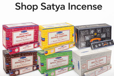 SATYA Nag Champa Agarbatti | Palitos de incienso Masala enrollados a mano | 12 paquetes de 15 Gm