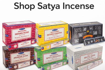 SATYA Nag Champa Agarbatti | Handrolled Masala Incense Sticks |12 Packs of 15 Gm