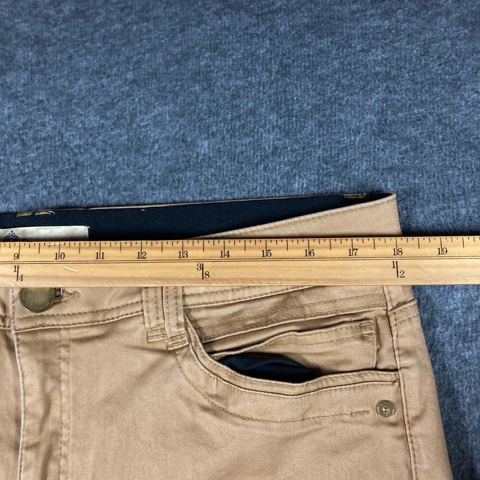 Pantalones Democracy Mujer 16 Caqui Ajustados AbTechnology Elastizados Informales Foto 3 de 4