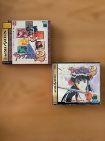 Sakura Wars 2 Sega Saturn Game Used Condition Japan 1998 PS Compatible