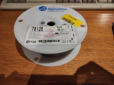 Alpha Wire 78128 SL005 Alphawire Ecogen Steuerleitung 8-adrig 0,24 mm² geschirmt