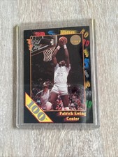 PATRICK EWING 1992 WILD CARD 100 POINT KNICKS GEORGETOWN HOYAS QQ