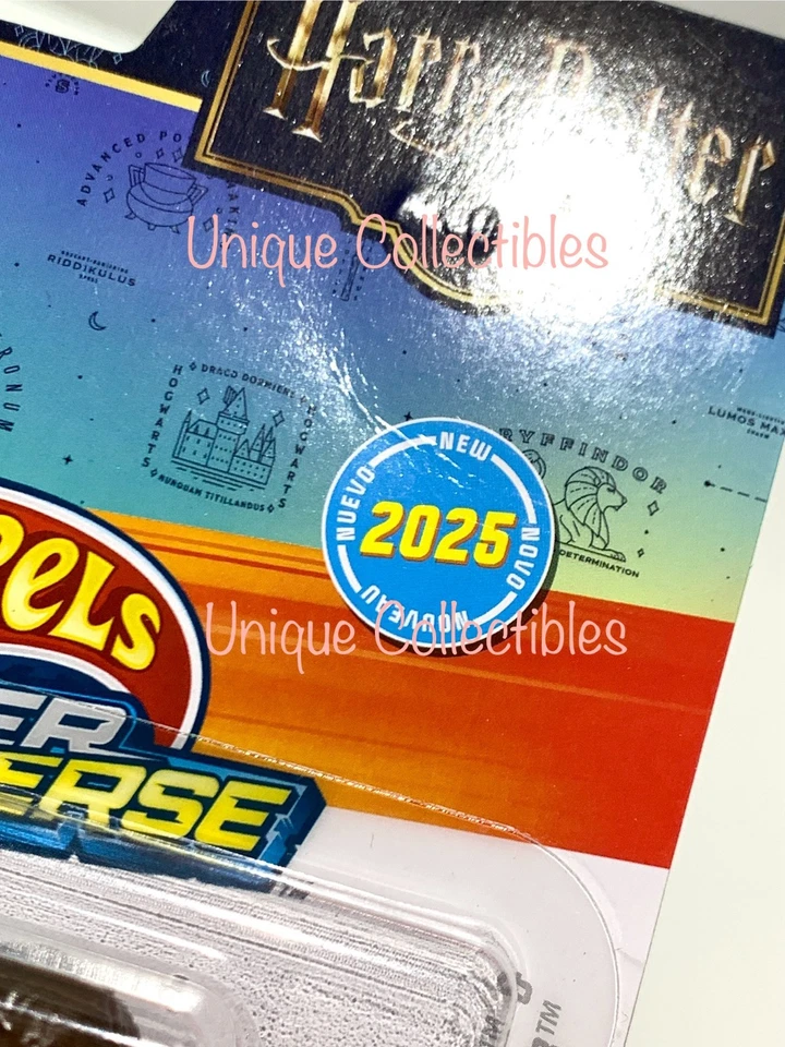 Hot Wheels Racer Verse 2025 Harry Potter Ron Weasley & Harry Potter 2 pack NEW - Image 3 of 3