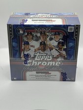2025 Topps Chrome Update Series Sapphire Hobby Box - FACTORY SEALED - IN HAND