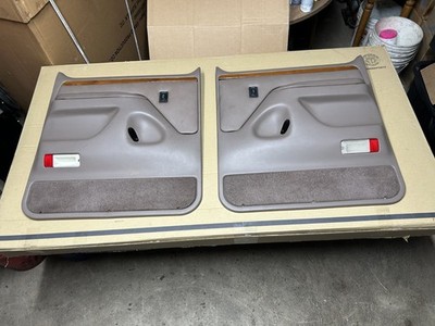 92-96 Ford F-350 CREW CAB - REAR Door Panels - Centurion XLT power windows tan