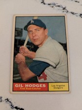 1961 Topps - Gil Hodges #460 Dodgers