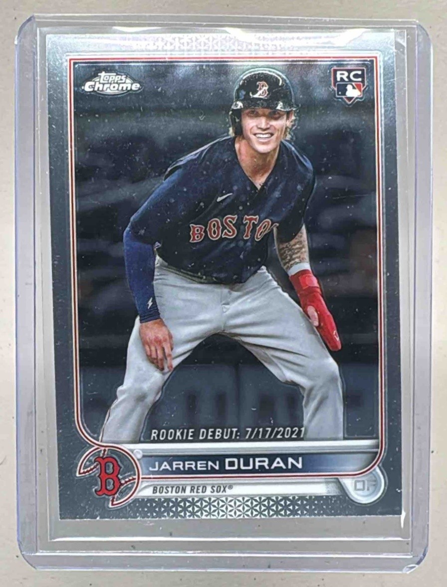 Jarren Duran 2022 Topps Chrome Update #USC70 Rookie RC