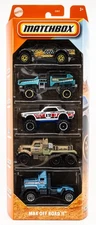 2025 Matchbox MBX Off-Road II 5-Pack | Ford Mudstanger | Torque Titan | FSB