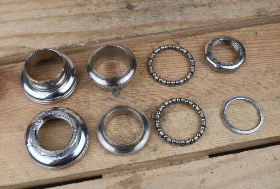 Tange Allez Chrome 1" Threaded Headset ISO Vintage Retro Steel Road Racing Bike - Image 2 of 4