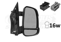 VAN Wezel AußEnspiegel Hagus 0983828 FüR Peugeot Fiat Ducato Boxer CitroËN 16W 3