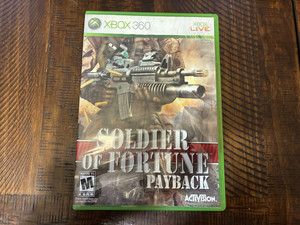Soldier of Fortune Payback Xbox 360 | eBay