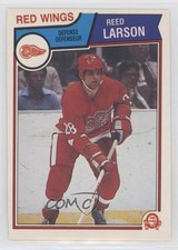 1983-84 O-Pee-Chee Reed Larson #125 t4m
