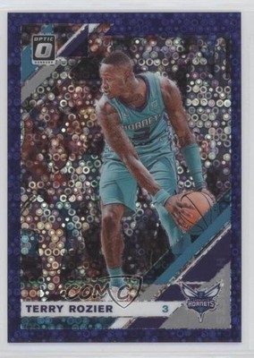 2019-20 Panini Donruss Optic Fast Break Purple Prizm 29/95 Terry Rozier #4 01w1