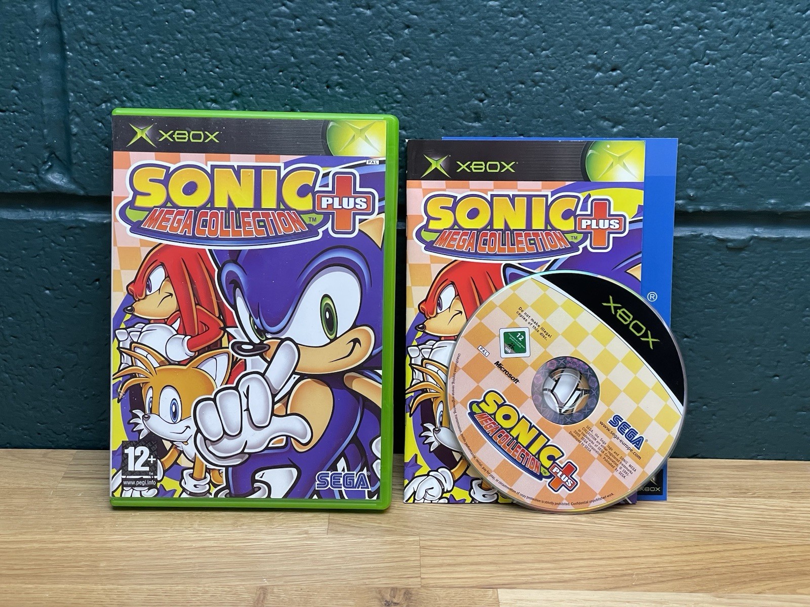 Sonic Mega Collection Plus - Original Xbox Game - PAL - With Manual