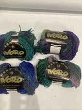 Noro Kureyon Yarn 100 Wool Multicolor 166 50g100m Made in Japan - 4 Ball Lot