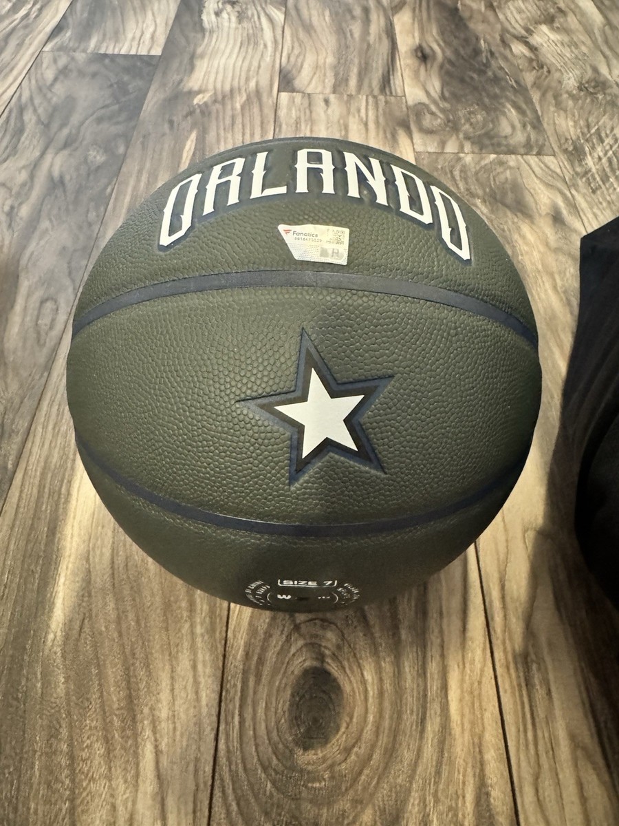 Wilson Jalen Suggs Signed Orlando Magic City Edition Basketball