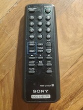 SONY RMT-CV25A BOOMBOX CD REMOTE CONTROL Tested Working
