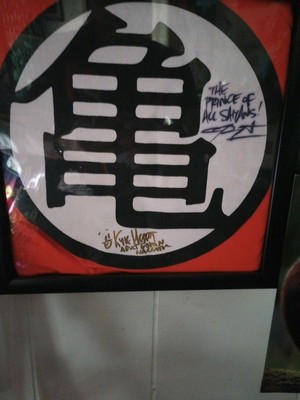 Dragon Ball Z Signed By Christopher Sabath (Piccolo) & Kyle Hurburt (Gohan)