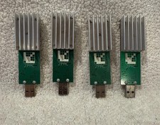 GekkoScience BM1384 2PAC USB BTC Miner Lot of 4